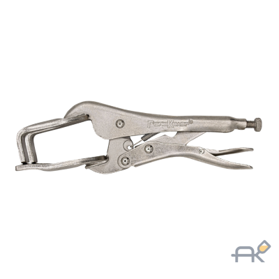 Зажим ручной двойной. точечная фиксация. 225мм. раскрытие губок до 65мм Remocolor 34-3-225